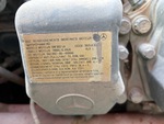 Engine with Emission Label