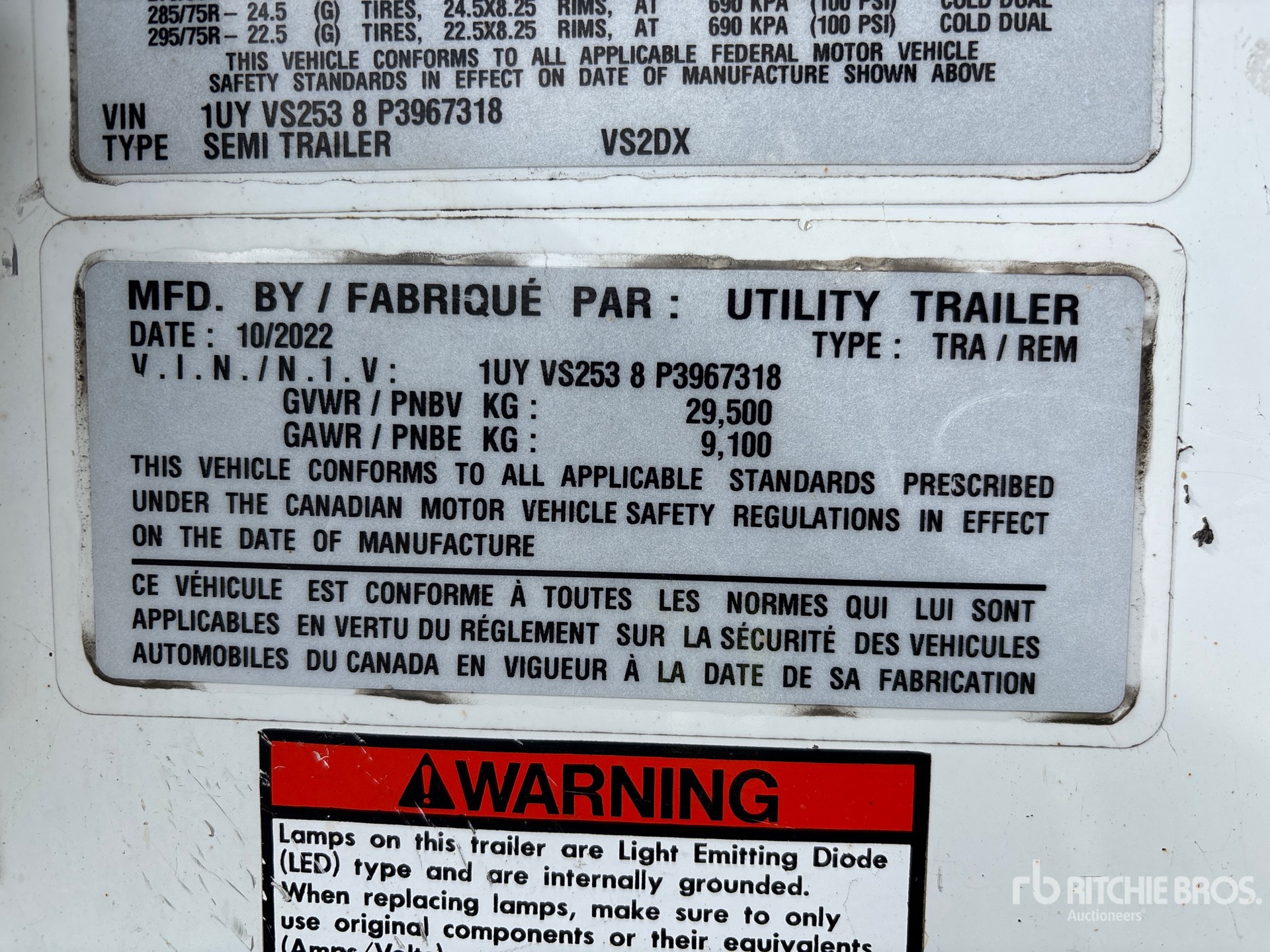 2023 Utility VS2DX