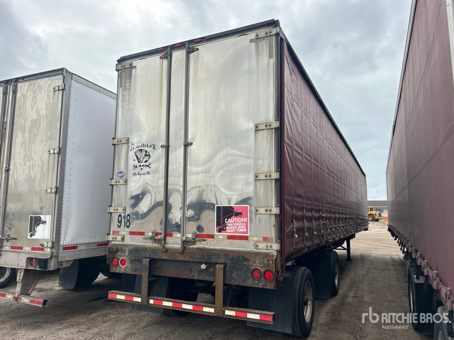 2013 Utility 50 ft T/A Spread Axle