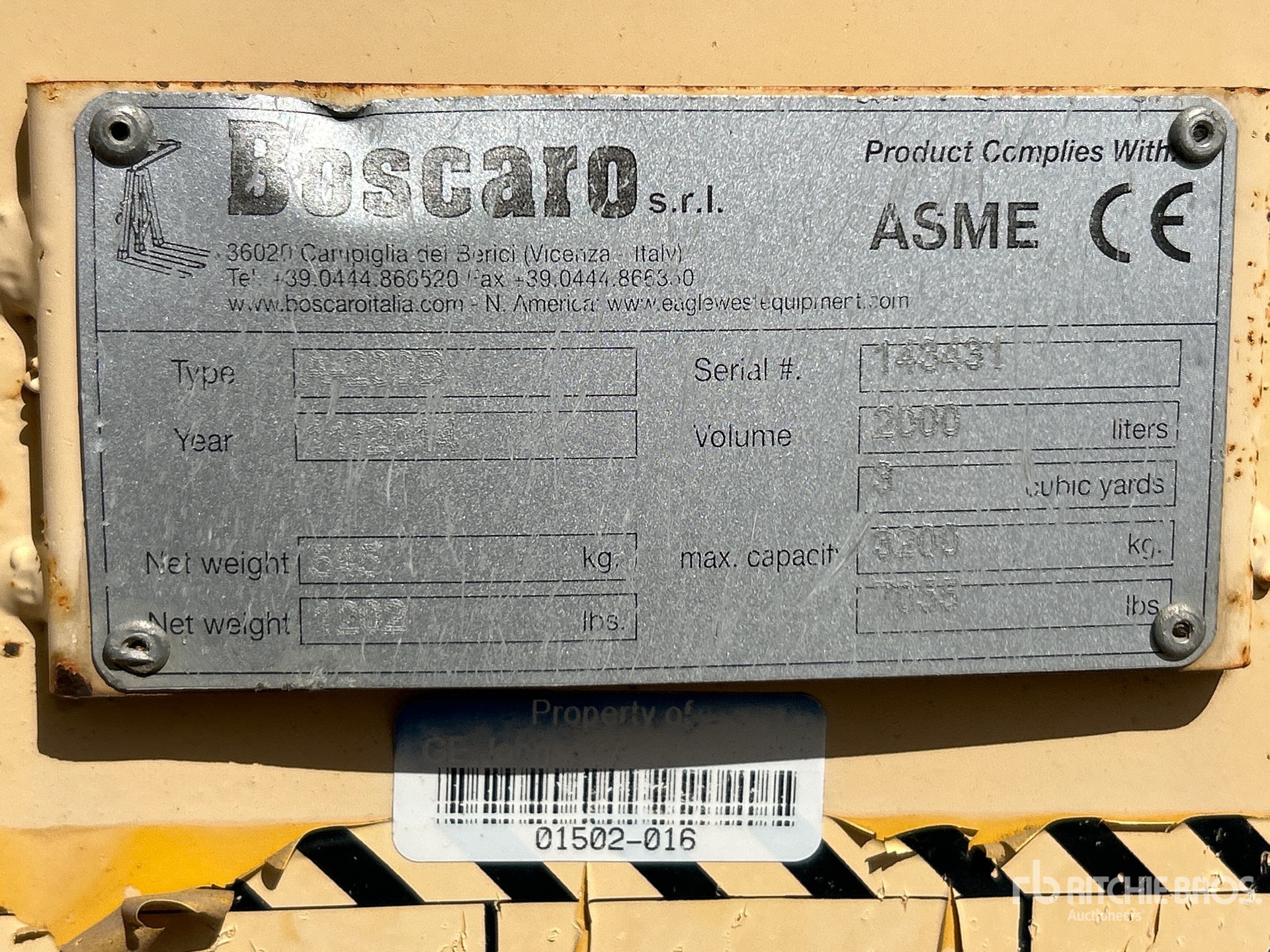 2014 Boscaro C-150