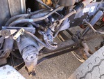 Underbody with Steering Components