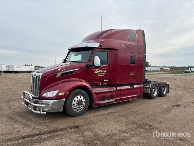 2023 Peterbilt 579 T/A Sleeper Truck Tractor