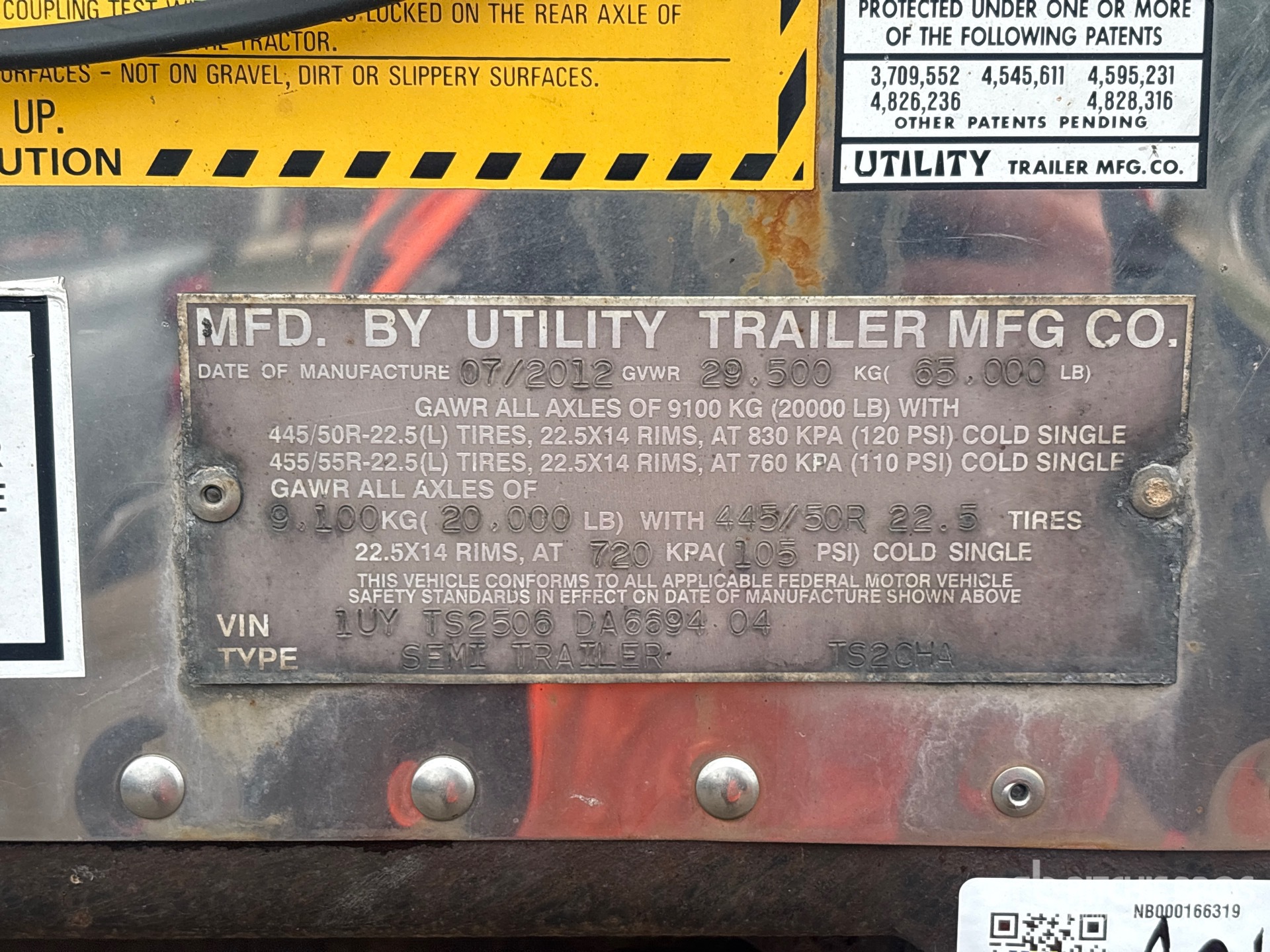 2013 Utility TS2CHA