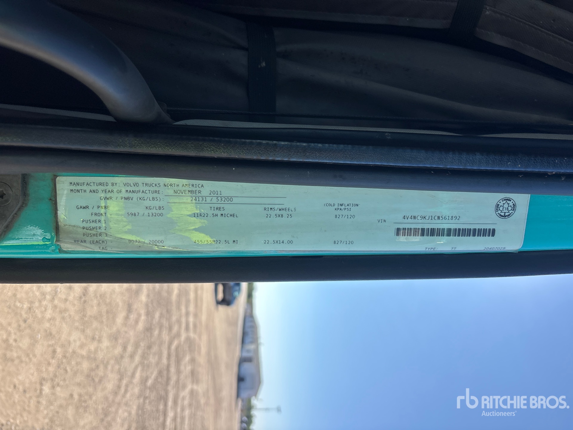 2012 Volvo 6x4 (Inoperable)