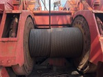 Crane Superstructure with Boom Drums