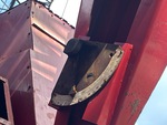Crane Superstructure with Boom Angle Indicator