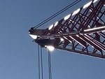 Crane Superstructure with Point Sheaves