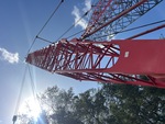 Crane Superstructure with Main Boom Chords