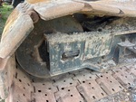 Undercarriage with Left Track Tensioner