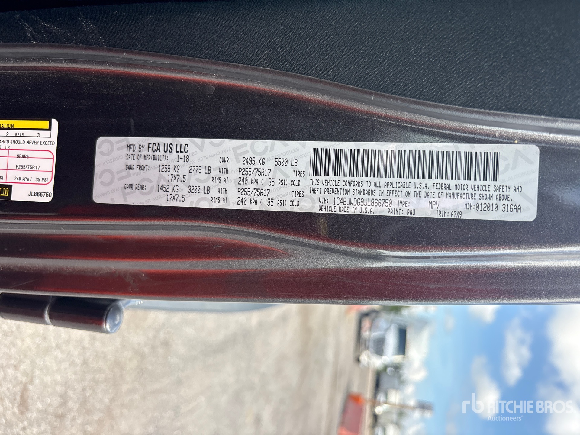 2018 Jeep WRANGLER UNLIMI