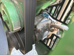 Engine with A/C Compressor