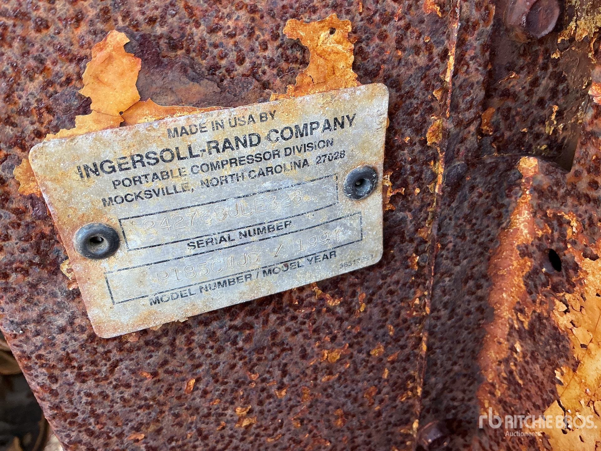 1994 Ingersoll Rand P185CWJD