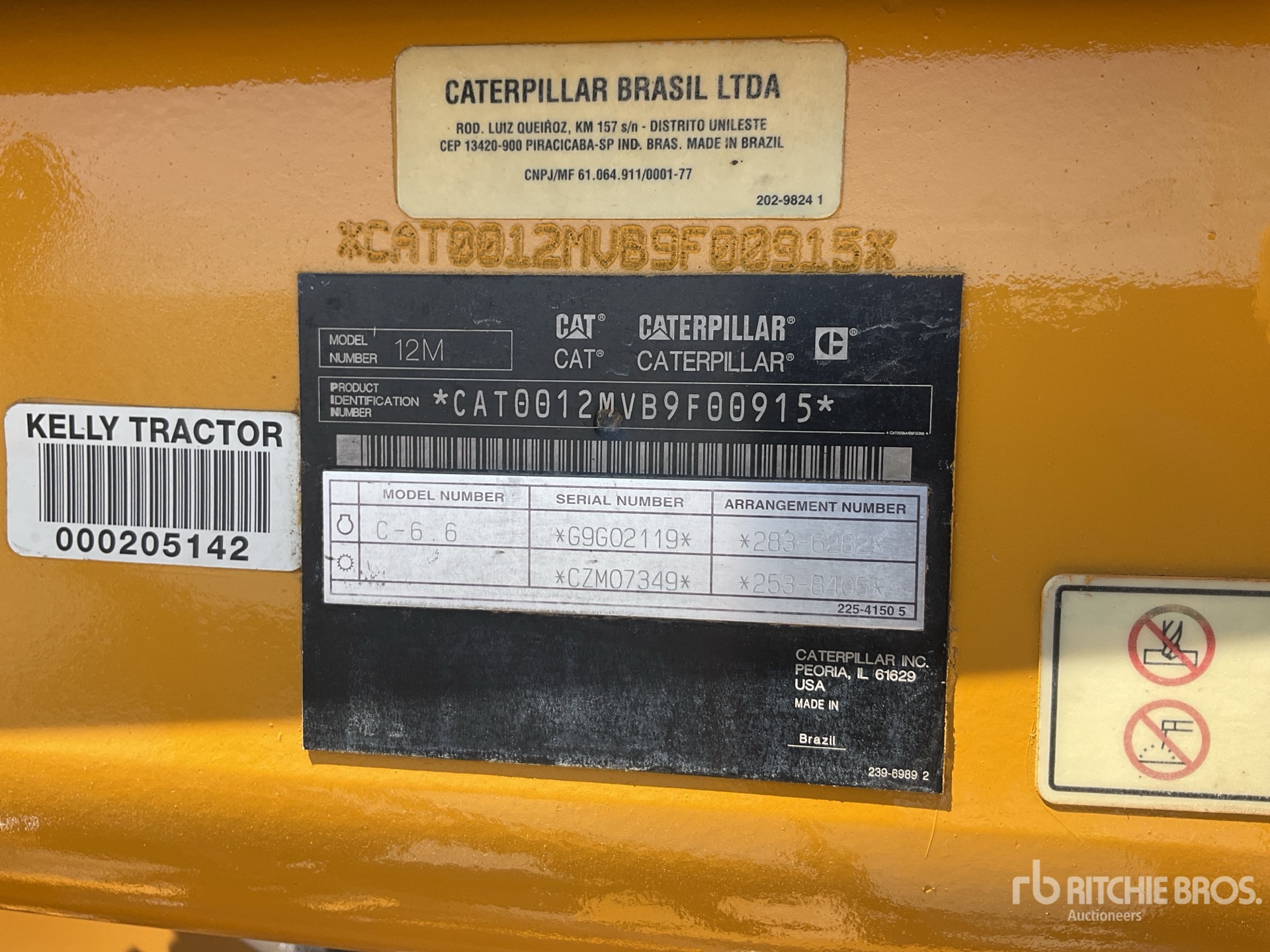 2011 Caterpillar 12M