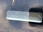 General Appearance with Frame Stamp Serial Number/VIN Photo