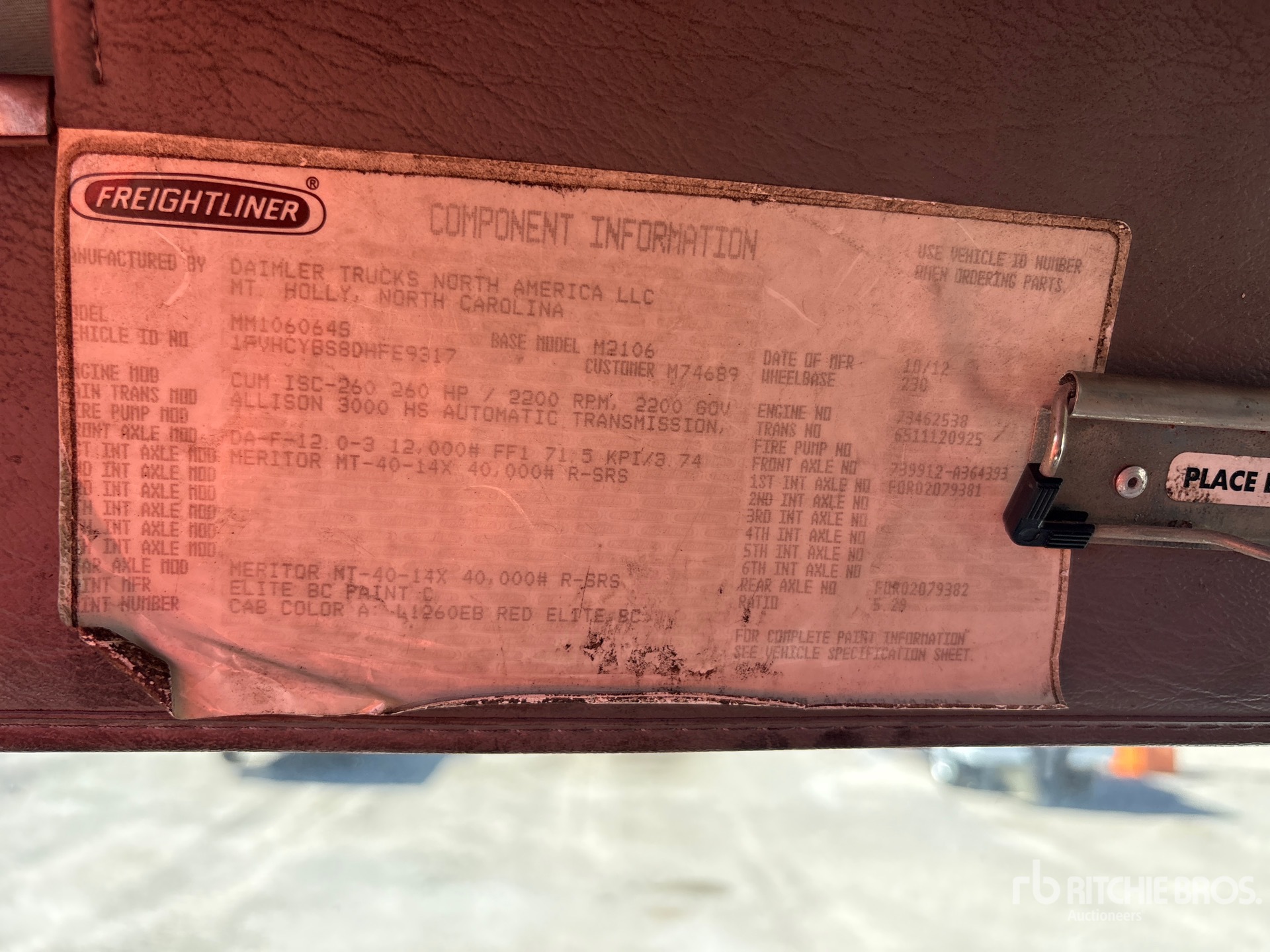 2013 Freightliner M2 106