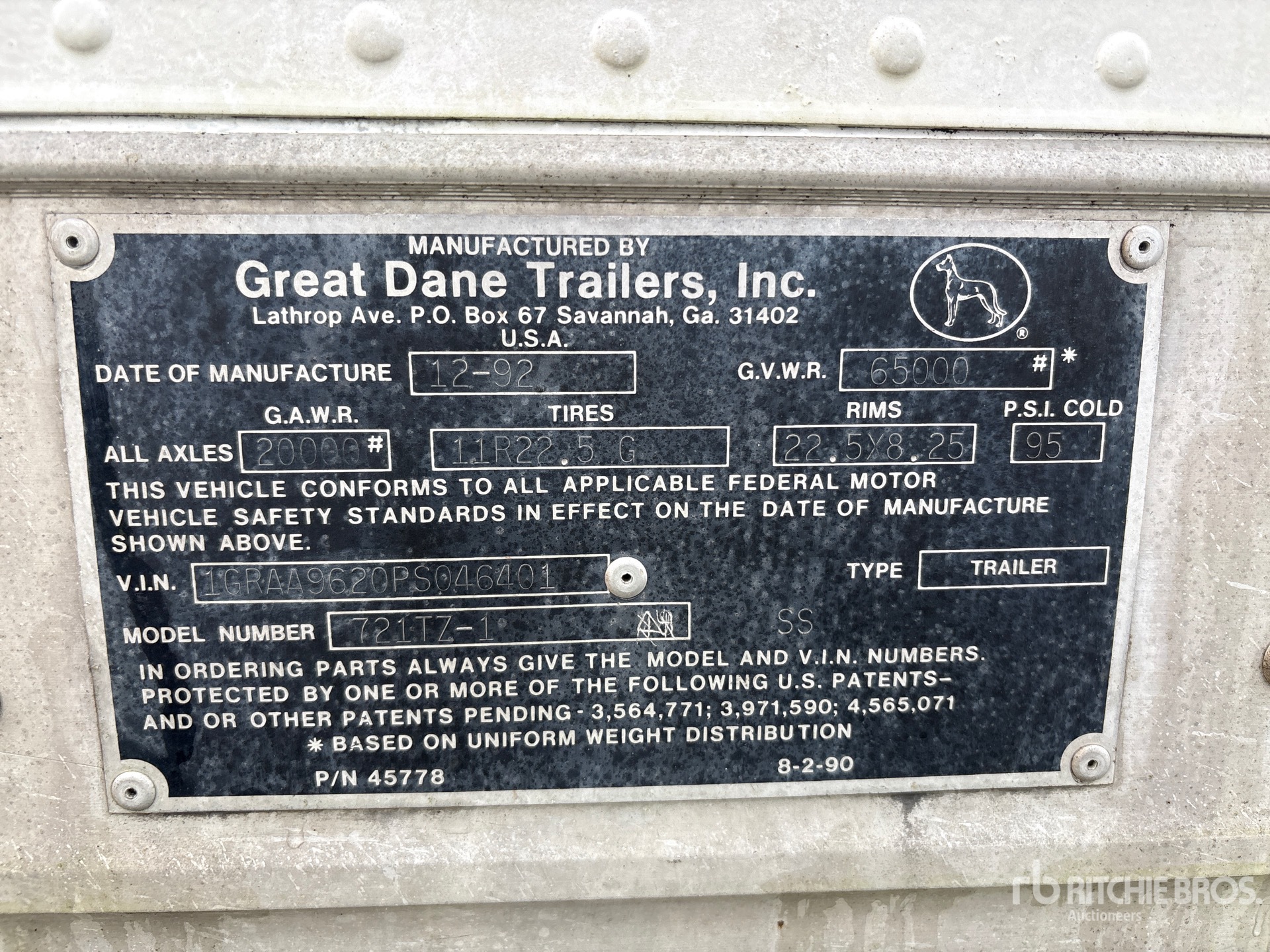 1993 Great Dane EVEREST