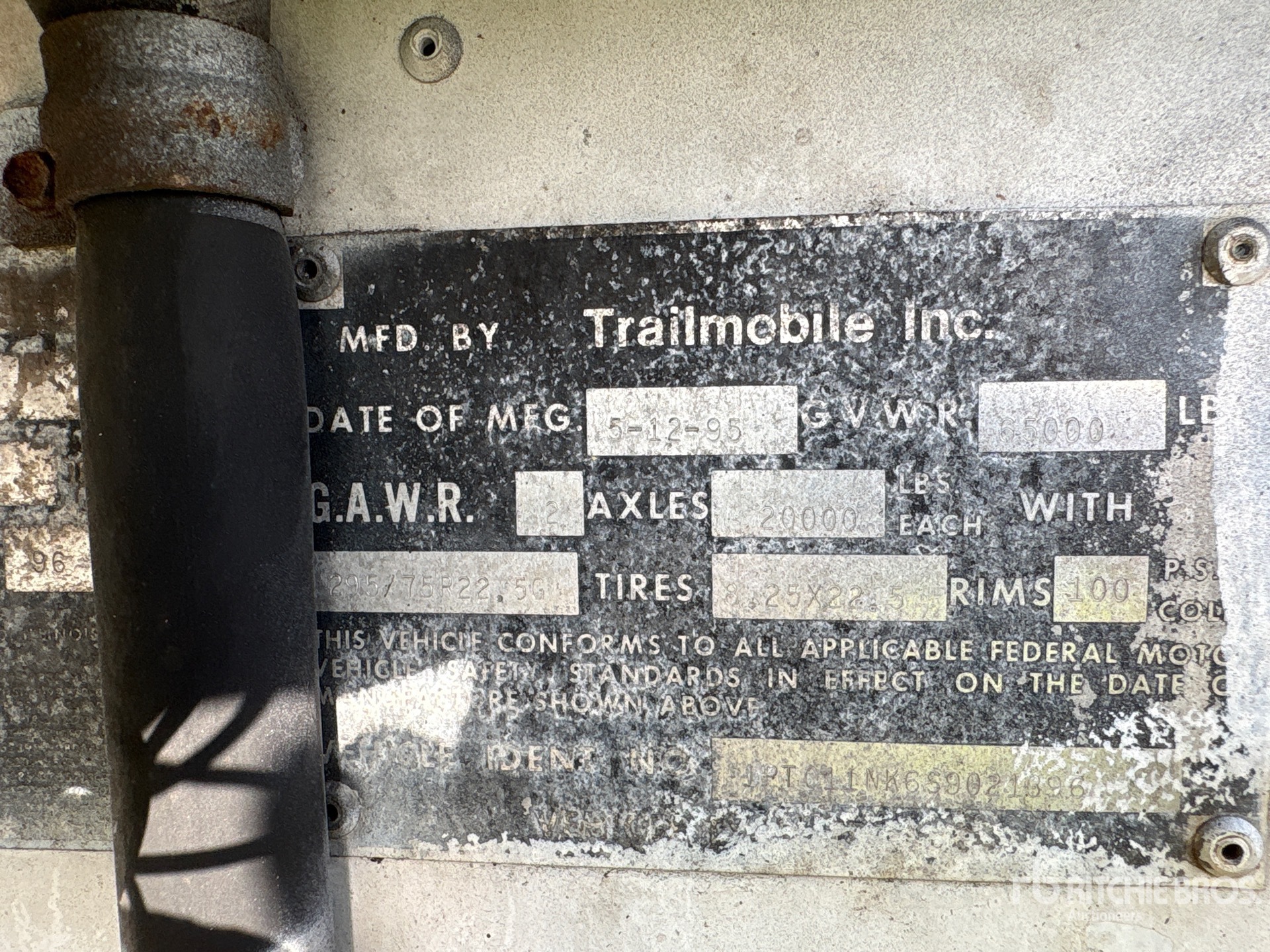 1995 Trailmobile 011A-1EAU