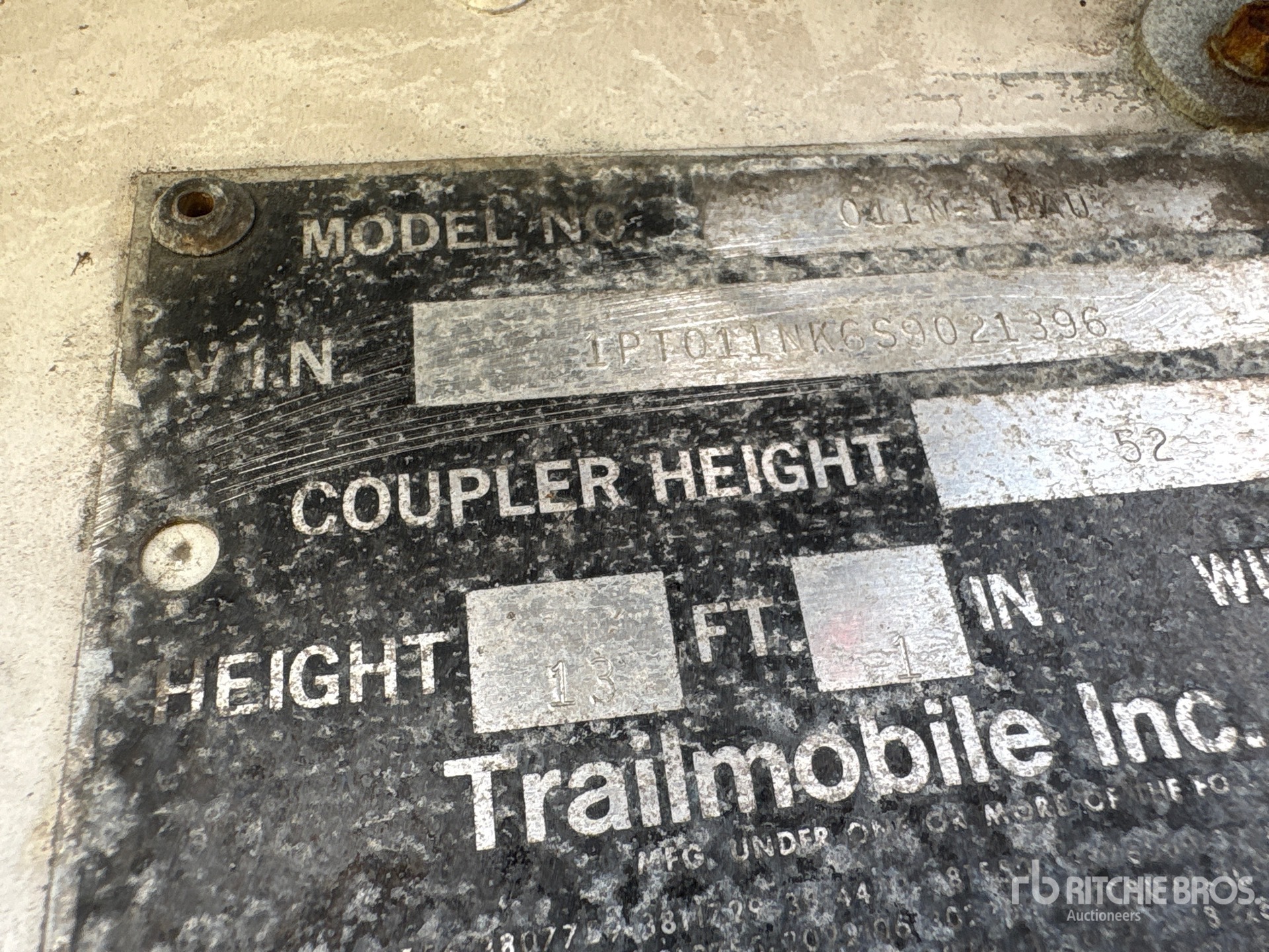 1995 Trailmobile 011A-1EAU