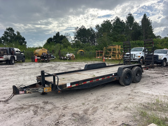 2011 Kaufman 20 ft T/A Equipment Trailer