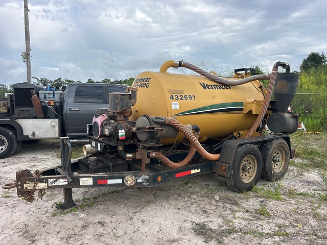2017 Vermeer V25-800 800 gal T/A Vacuum Excavation Unit