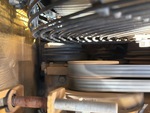 Engine with A/C Compressor