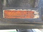 Engine with Emission Label