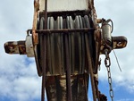 Crane Superstructure with Sheaves