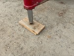 Crane Superstructure with Outrigger Pads