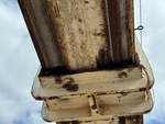 Crane Superstructure with Wear Pads