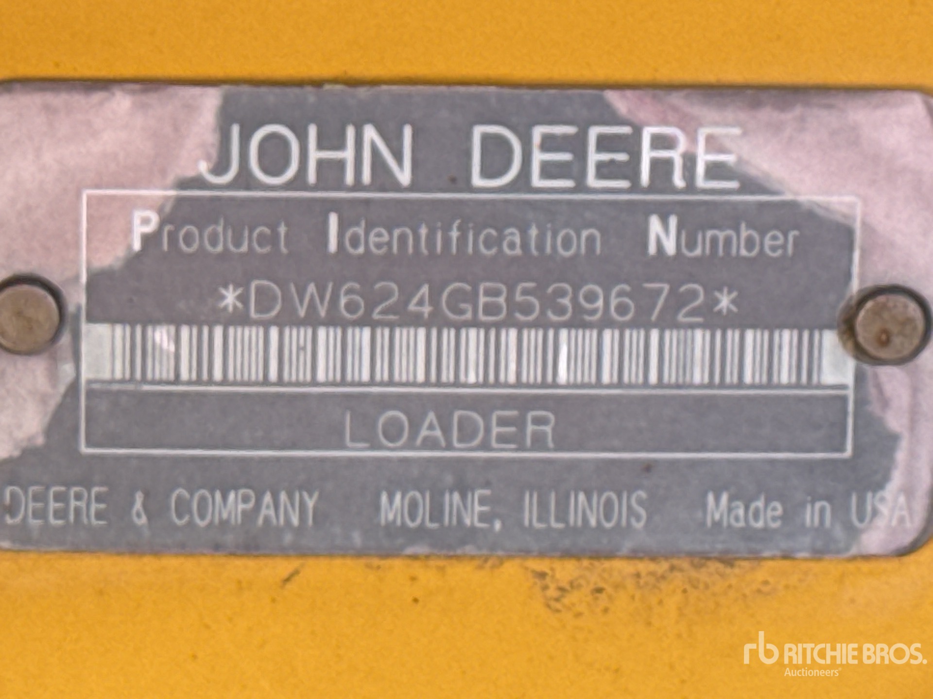1993 John Deere 624G
