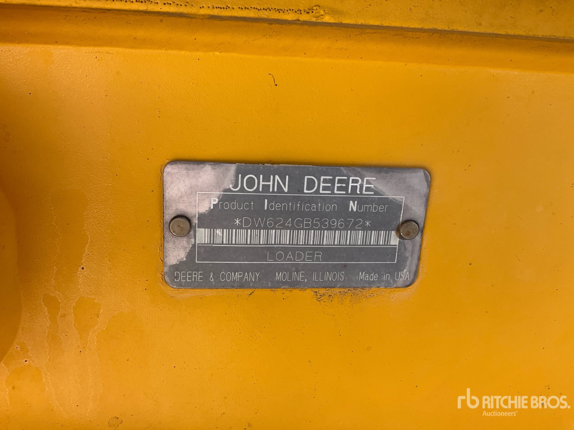 1993 John Deere 624G