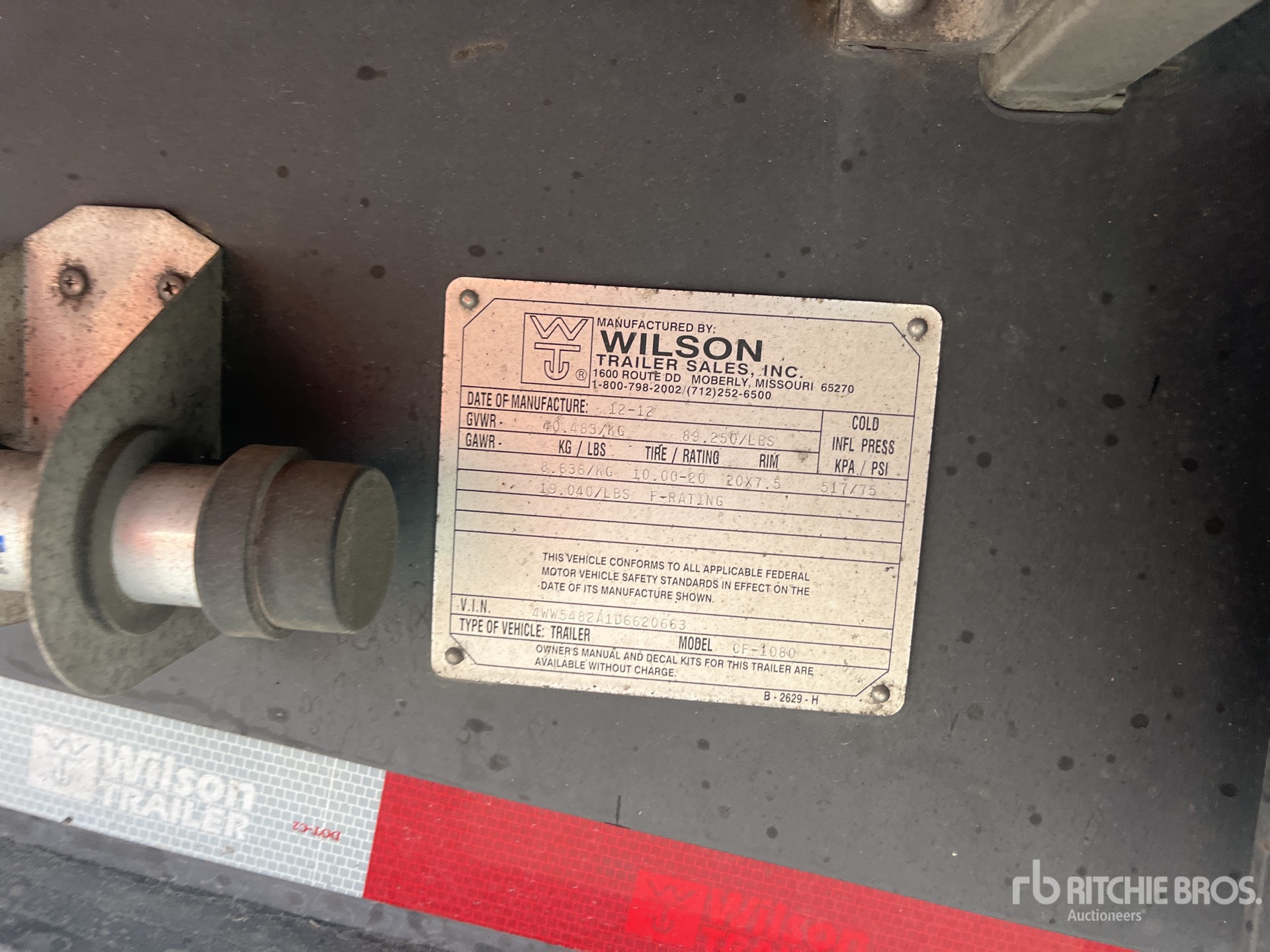 2013 Wilson 48 ft T/A