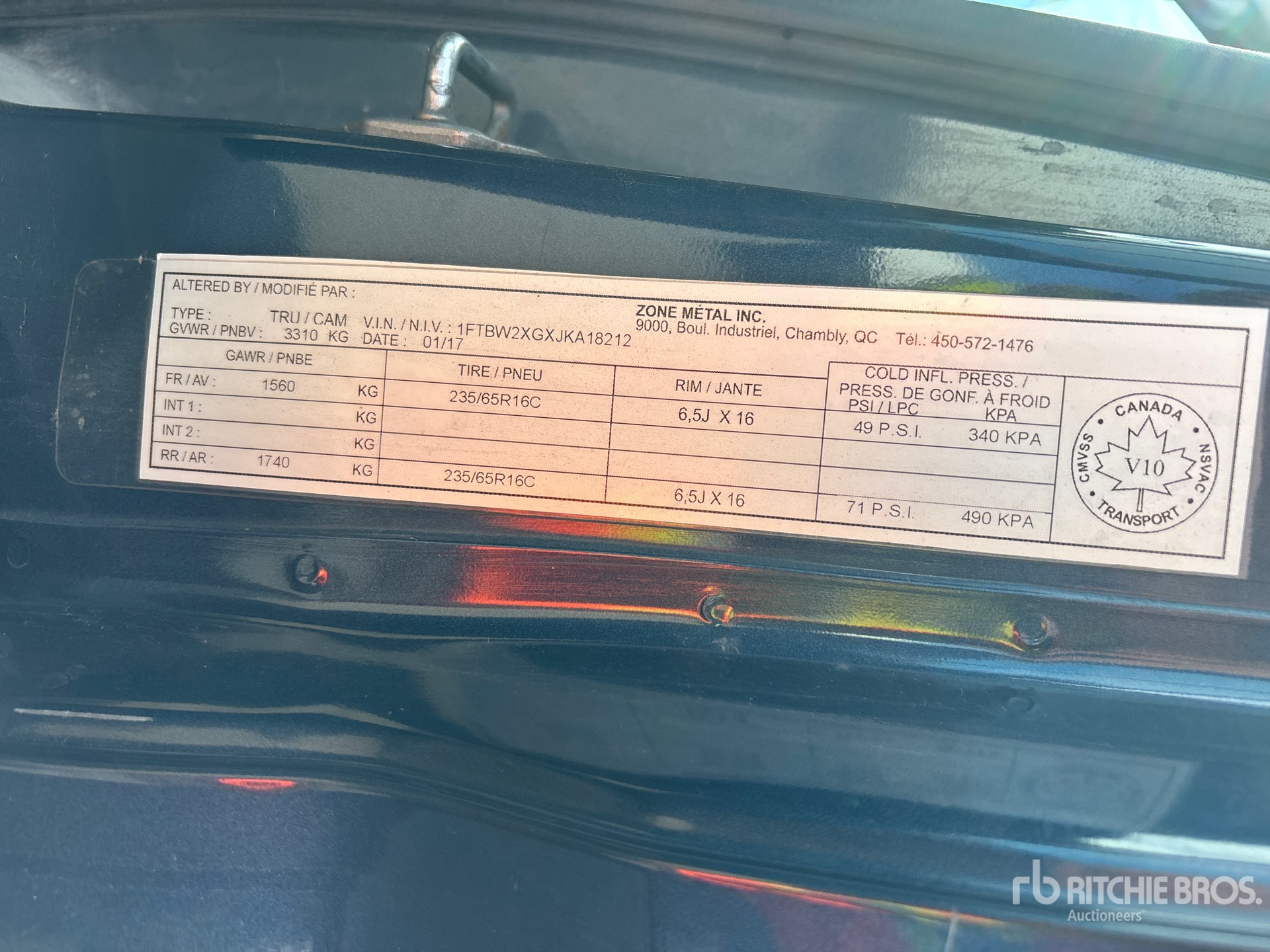2018 Ford TRANSIT 350
