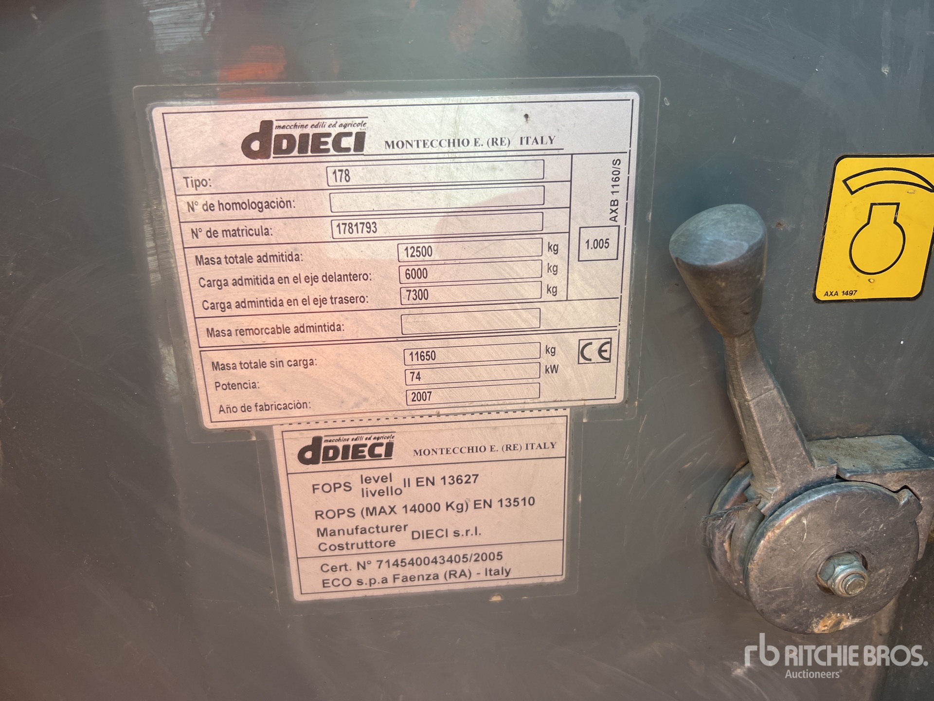 2007 Dieci ICARUS 40.17