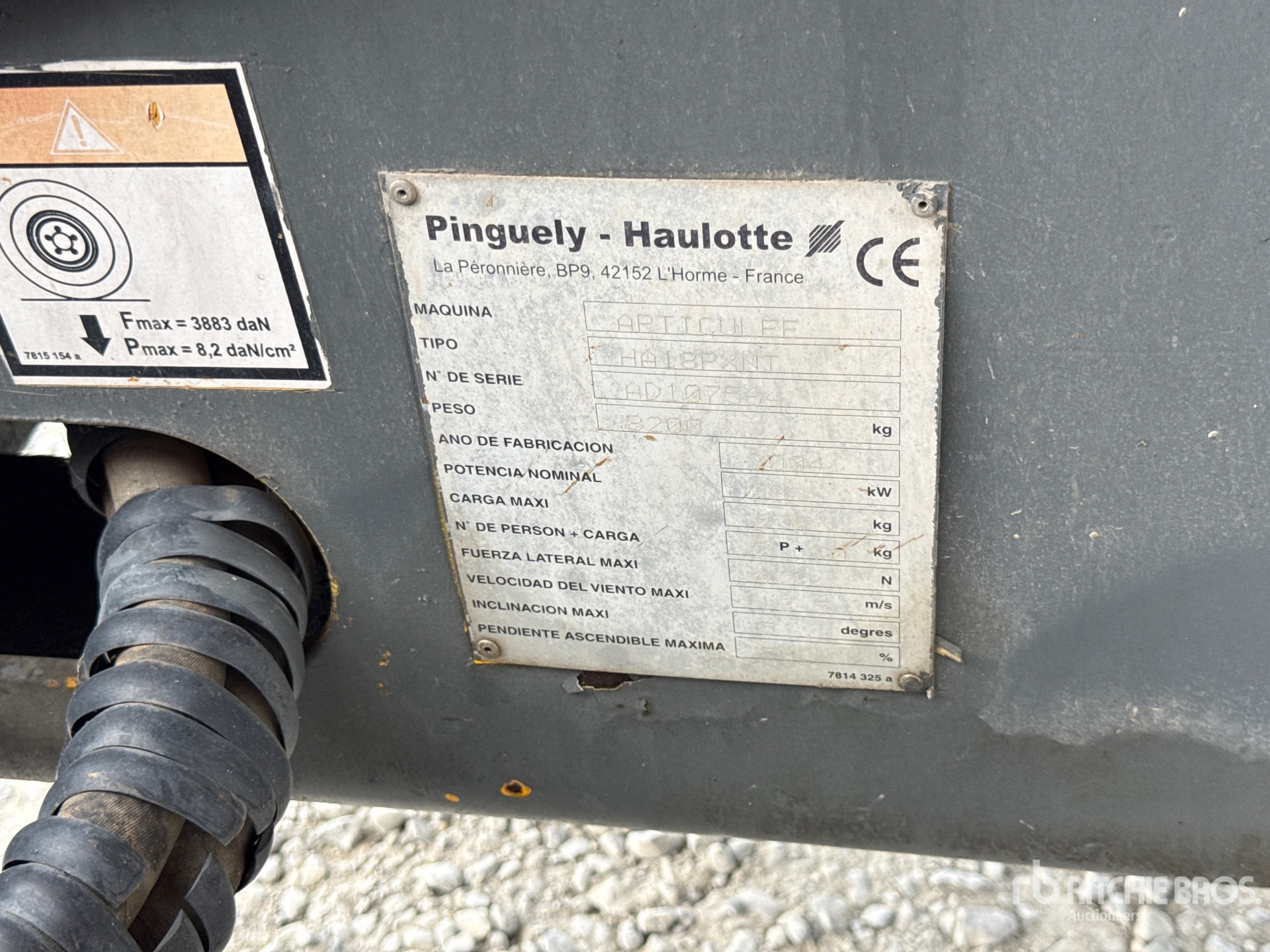 2004 Haulotte HA18PX