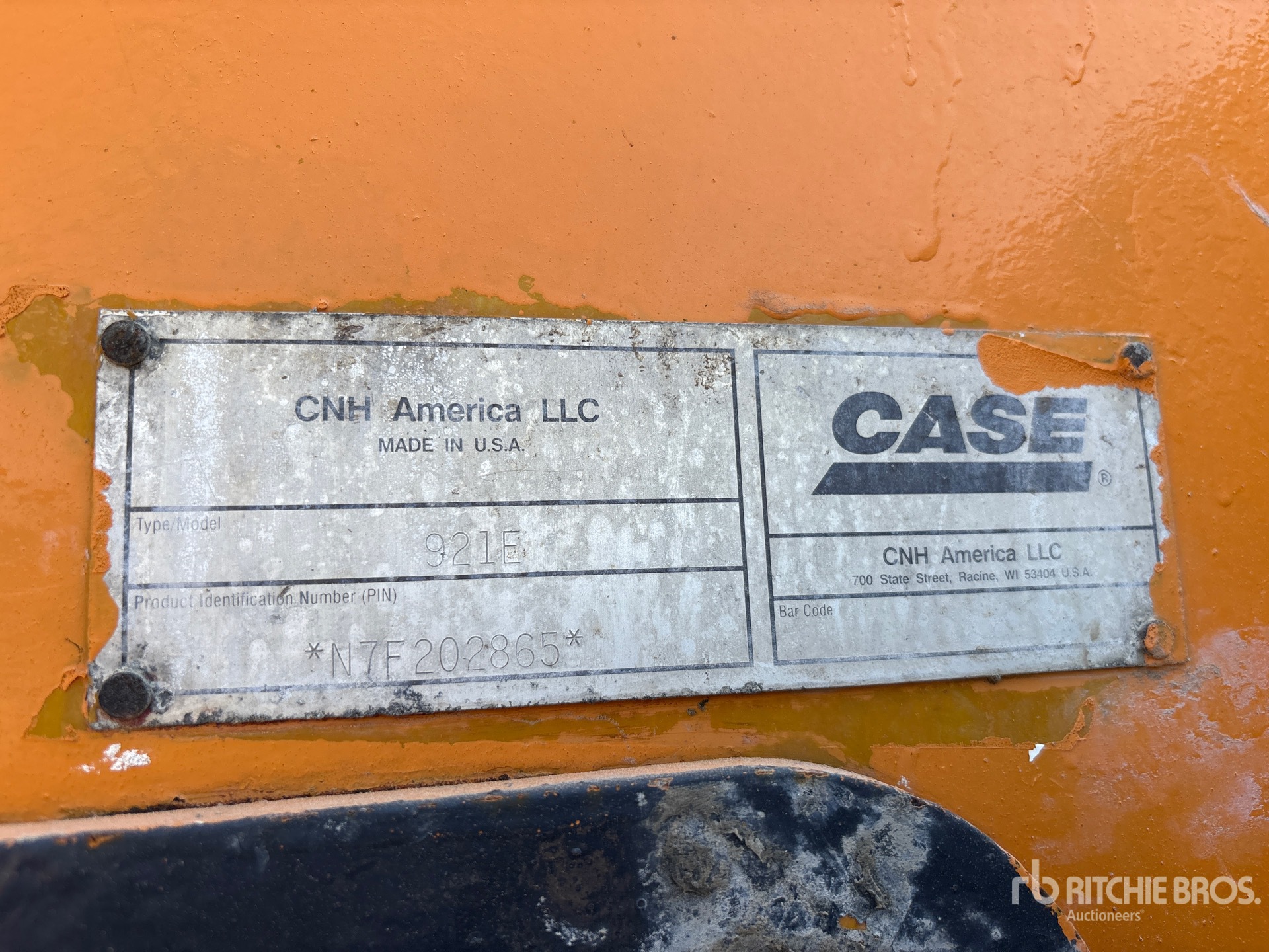 2008 Case 921E