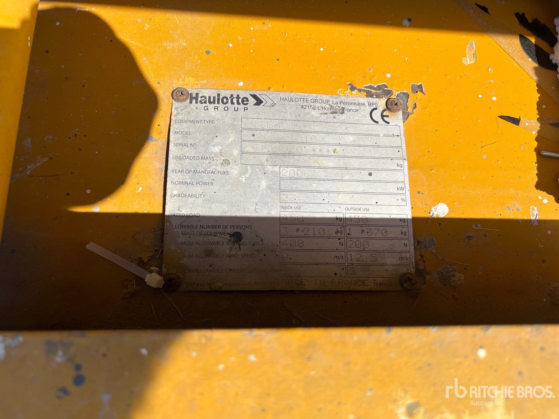 2006 Haulotte COMPACT 10