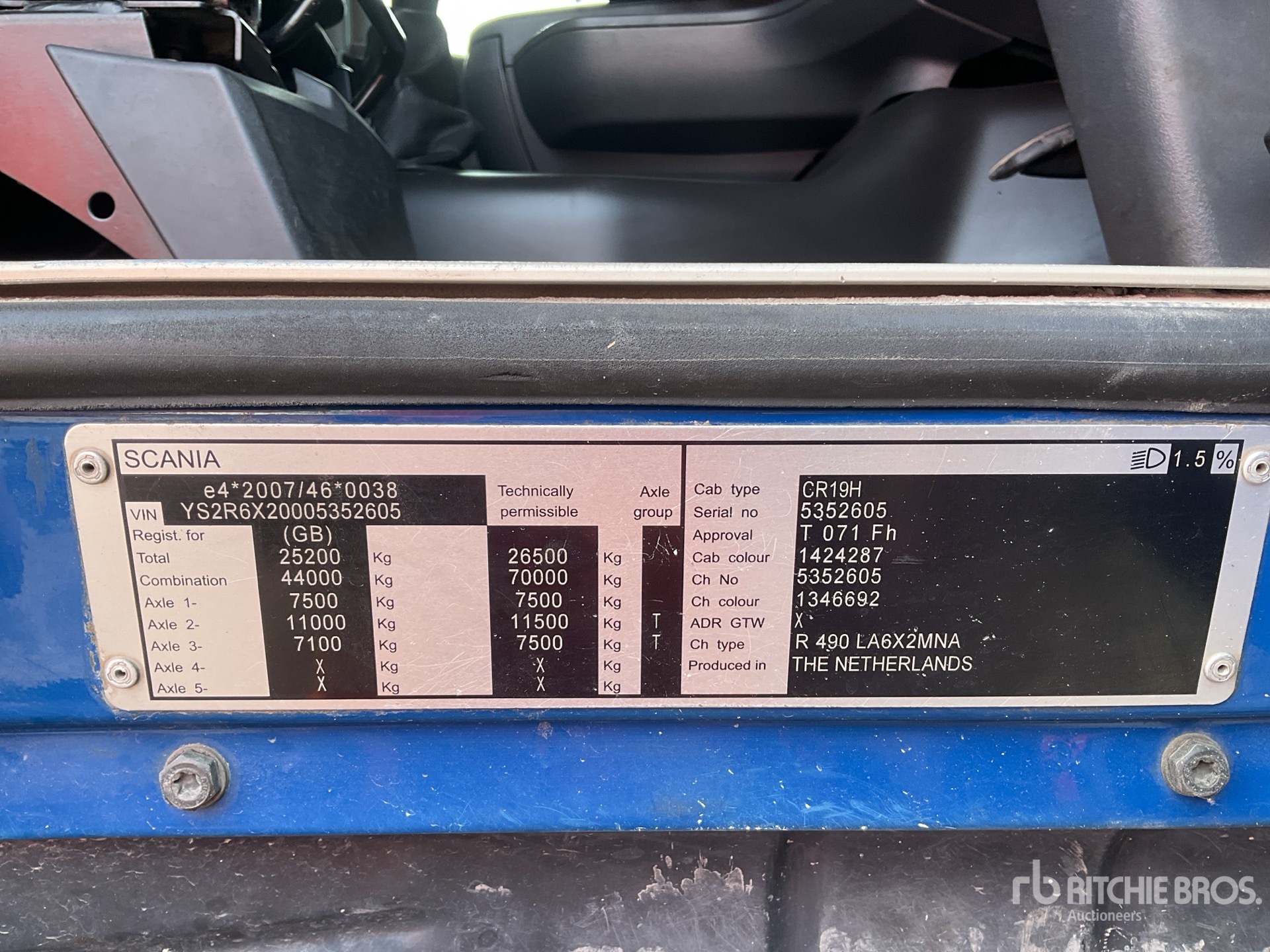 2014 Scania R490