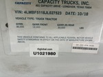 General Appearance with Motor Vehicle Safety Standards Label