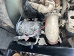 Engine with A/C Compressor