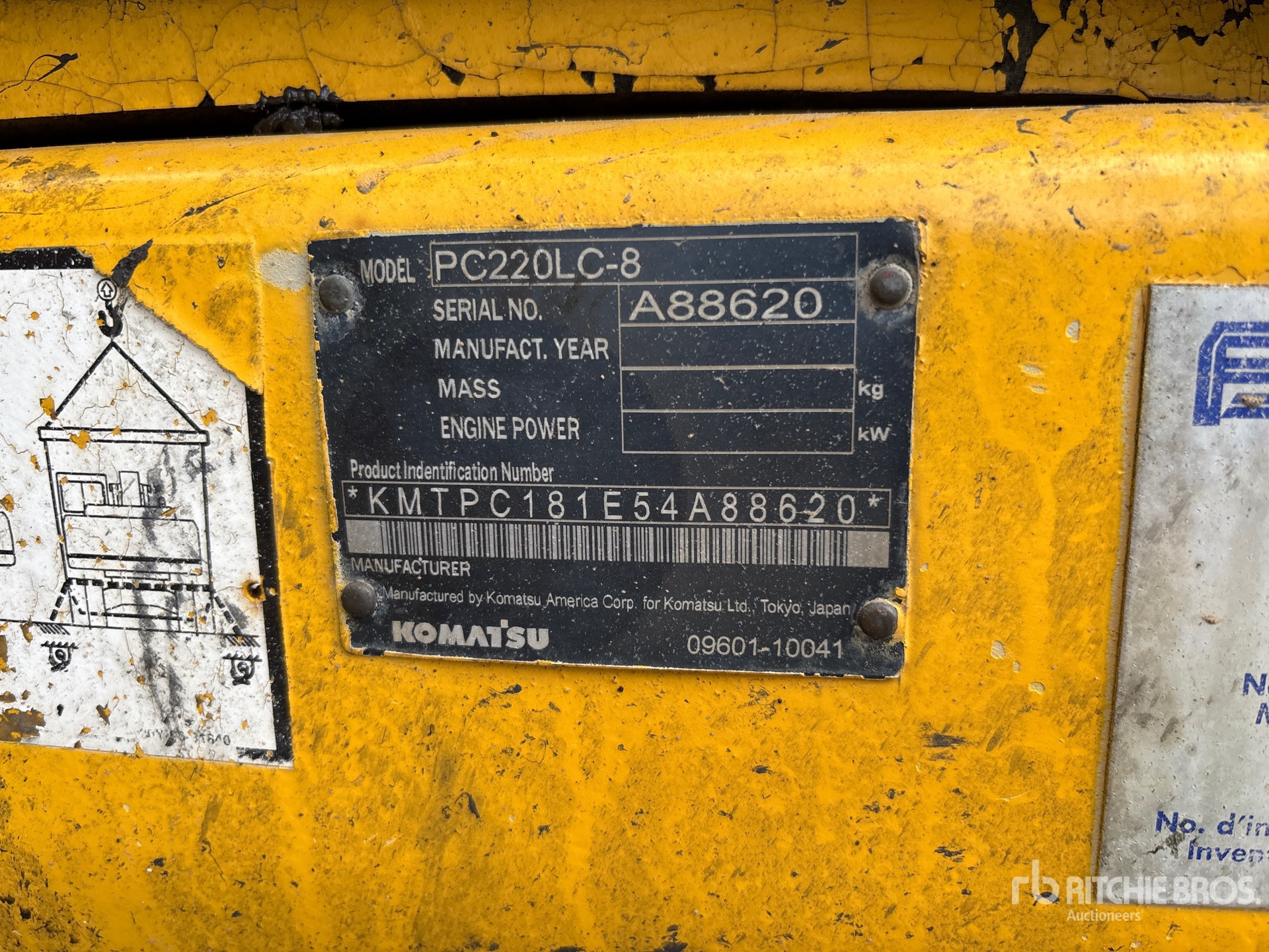2008 Komatsu PC220LC-8