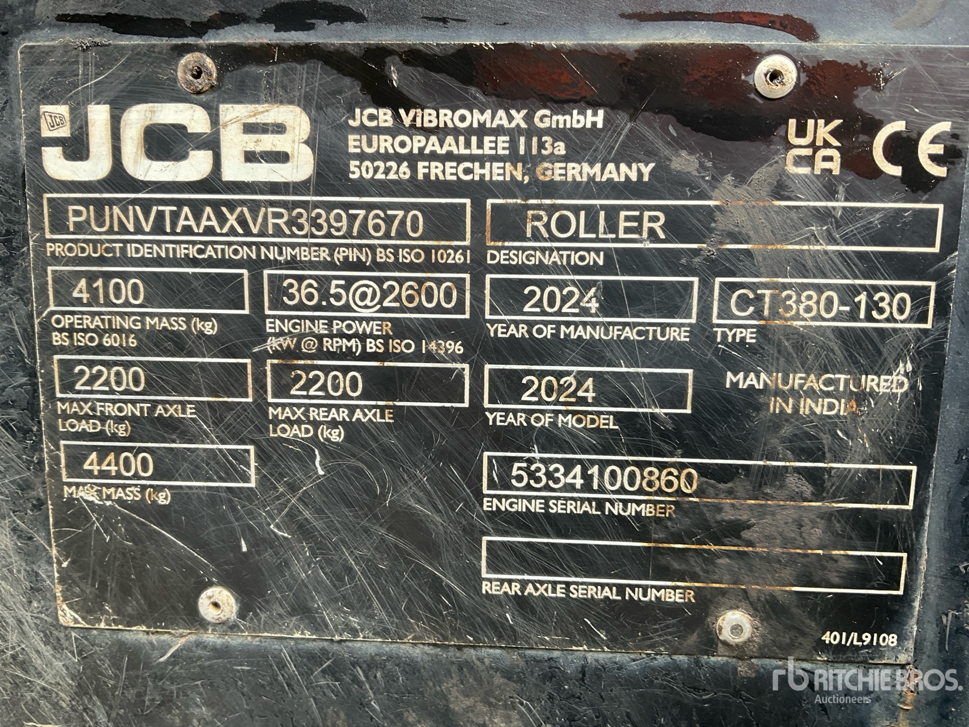 2024 JCB CT380-135