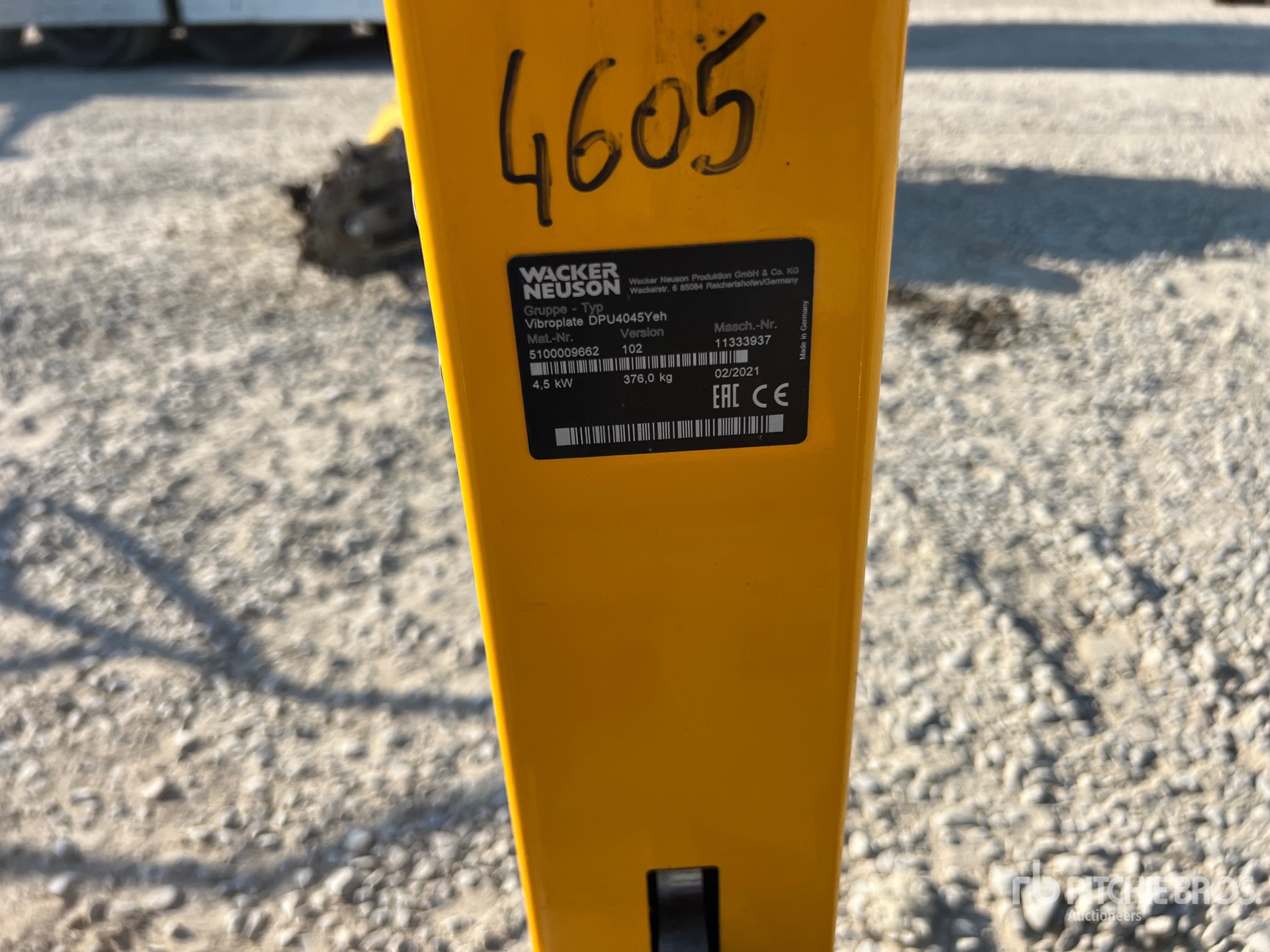 2021 Wacker Neuson DPU4045