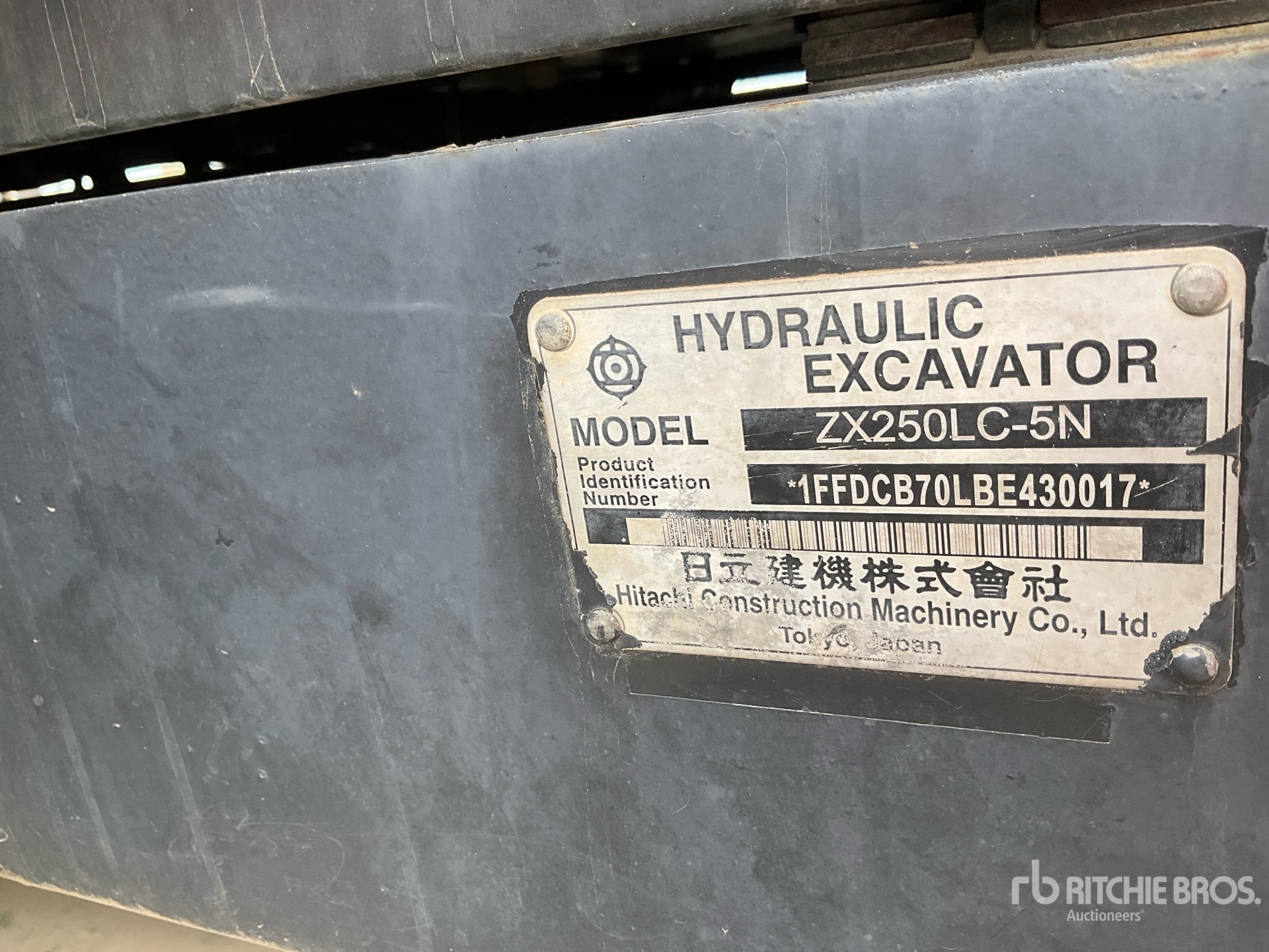 Photo of 2011 Hitachi ZX250LC-5