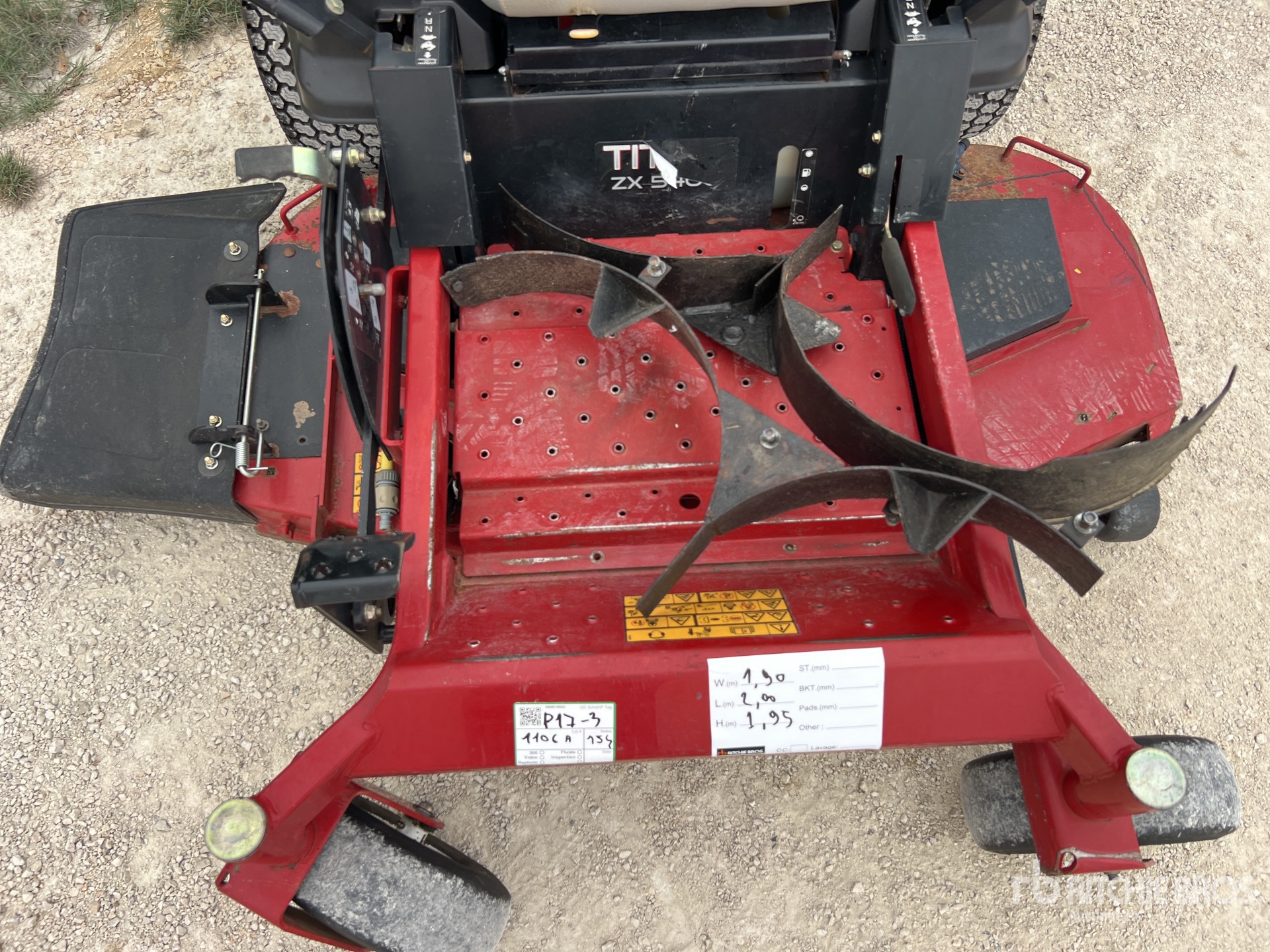 2015 Toro TITAN 540