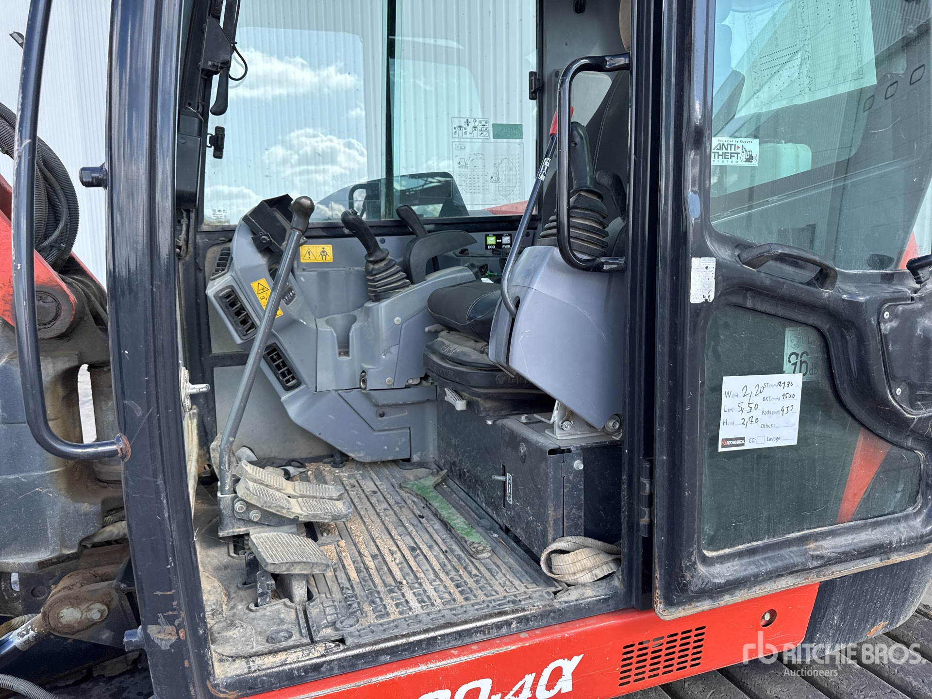 2018 Kubota KX080-4