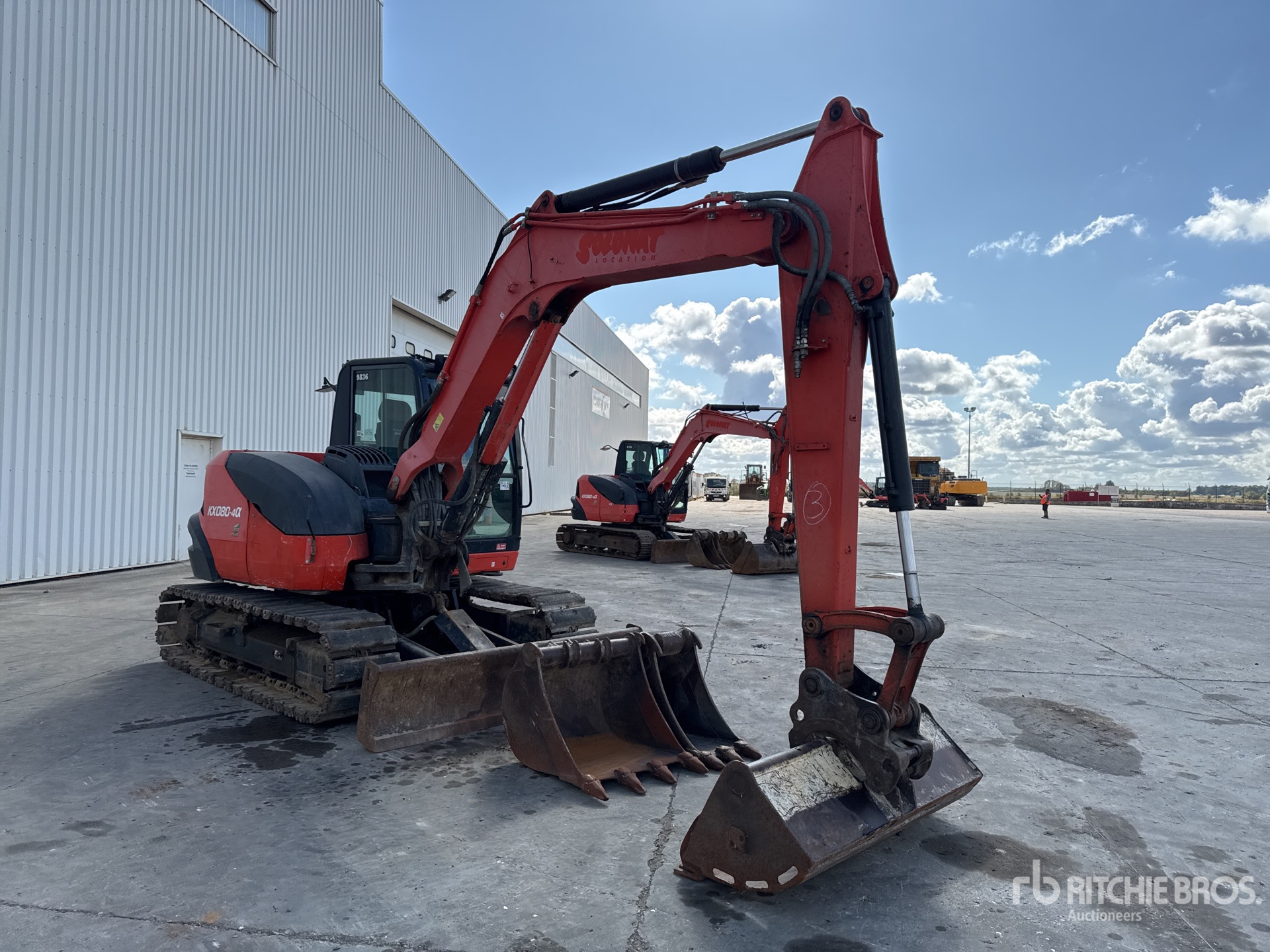 2018 Kubota KX080-4