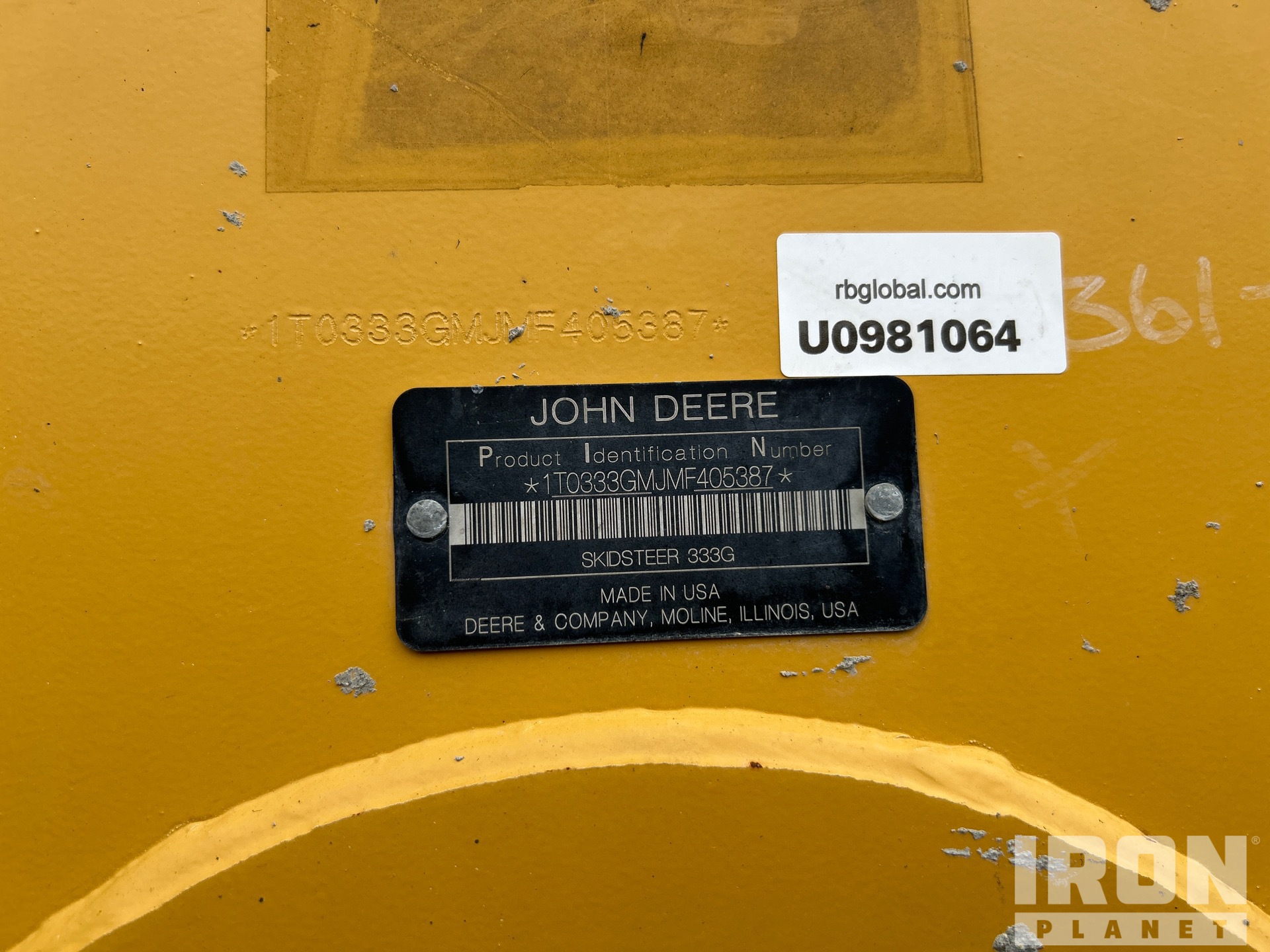 2021 John Deere 333G