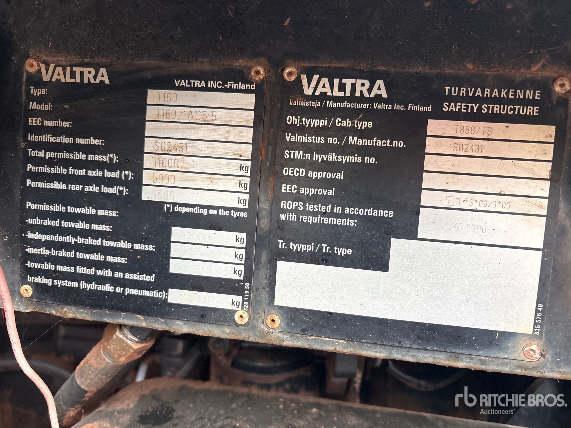 2005 Valtra T160