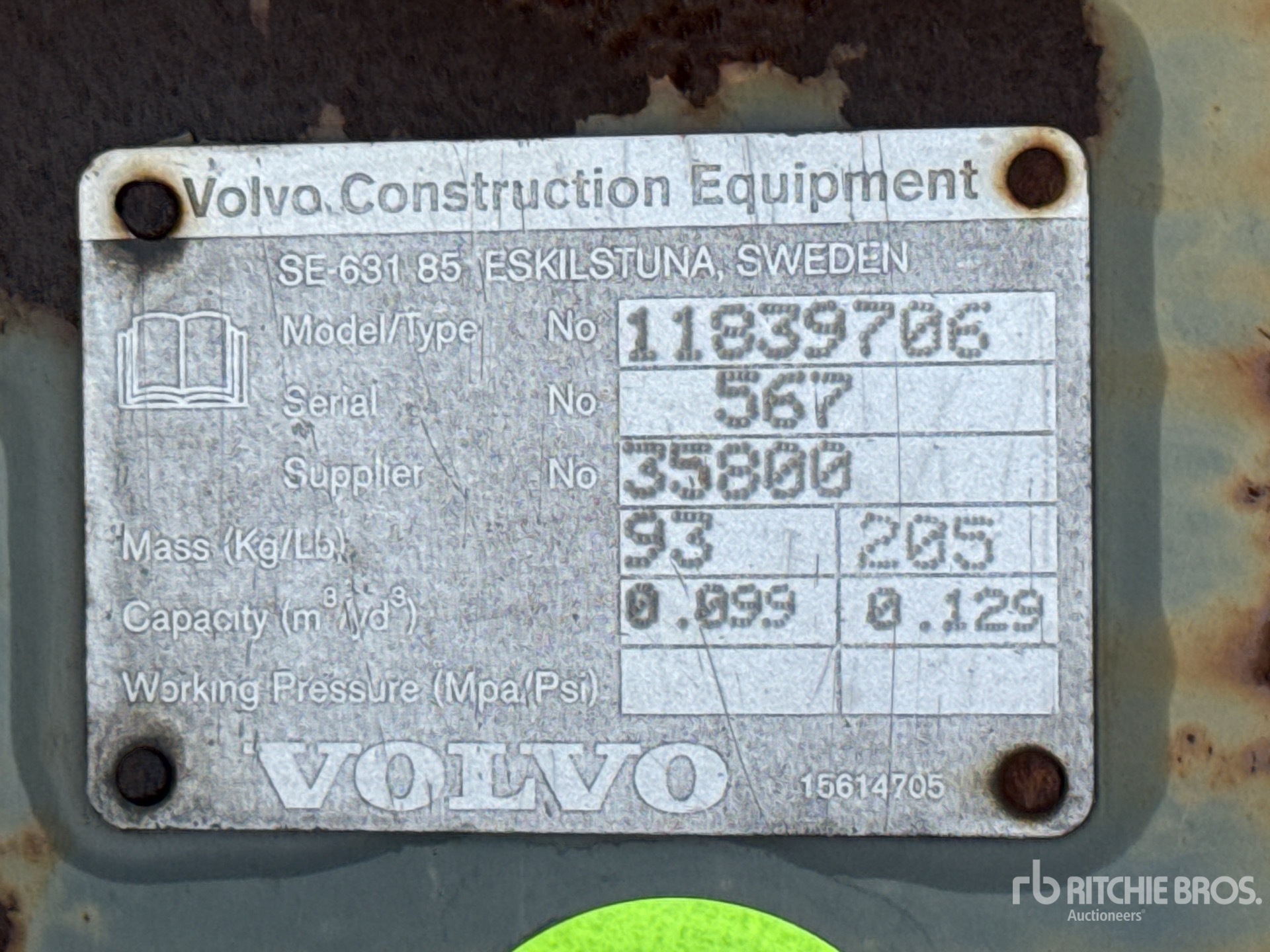 2020 Volvo EC55BKT18
